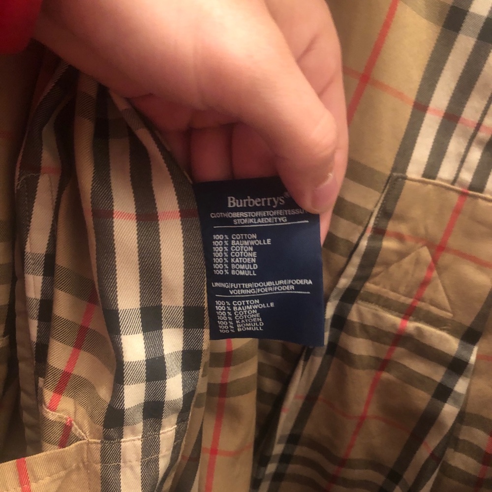 Burberry trench coat